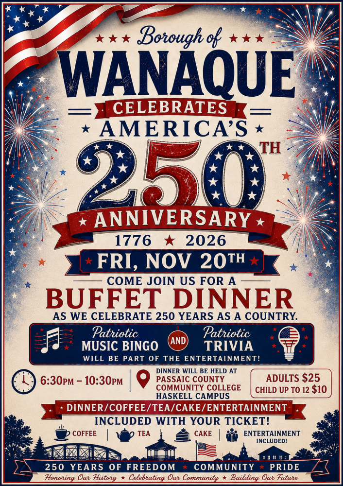 250th Anniversary Dinner
